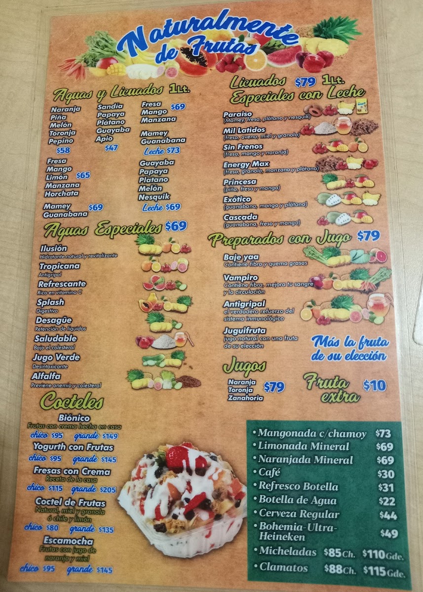 Taquería las Arandas Chapultepec Menu - Image 5
